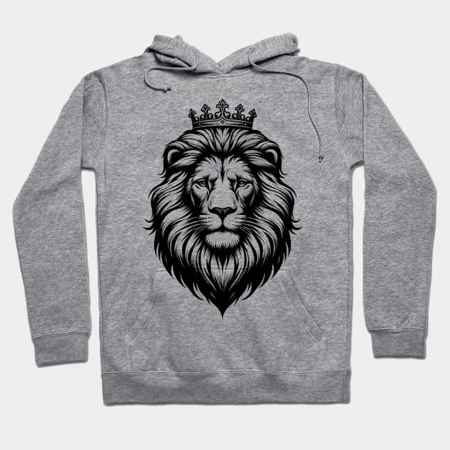 Lion - King of Beasts Hoodie by UrbanLifeApparel